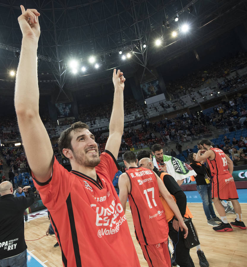 Fotos del Valenica Basket-Gran Canaria correspondiente a los cuartos de final de la Copa del Rey de Vitoria