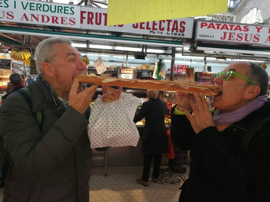 Fotos de &#039;megabocadillos&#039; en Valencia