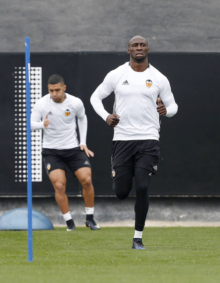 Fotos del entrenamiento del Valencia CF