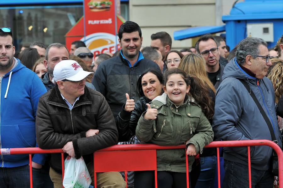 Fotos de la mascletà del 4 de marzo de 2017 a cargo de Pirotecnia Alpujarreña