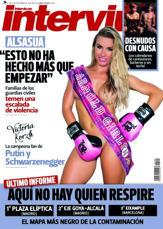 Fotos de portadas de &#039;Interviú&#039;