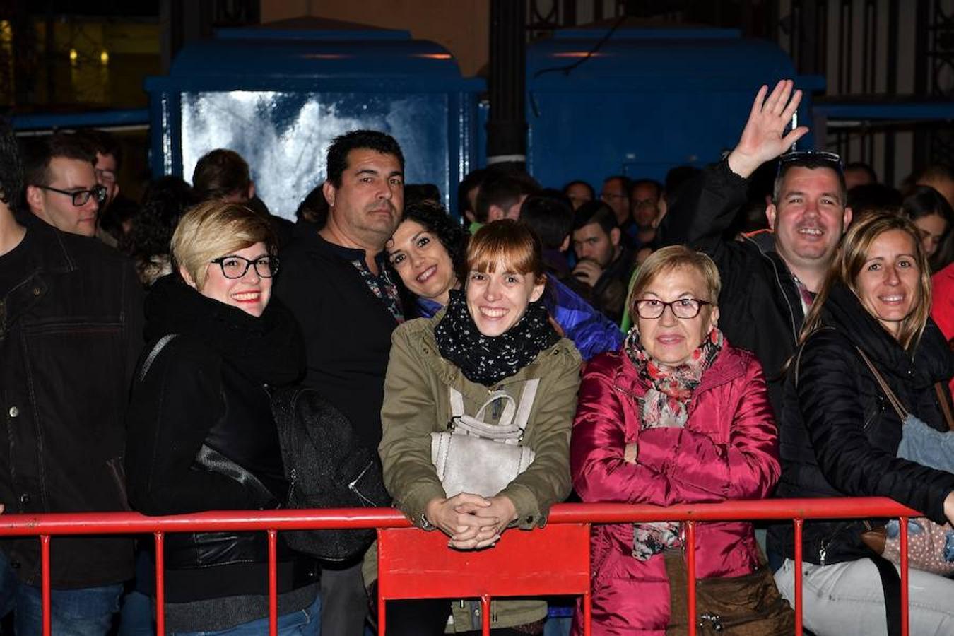 Fotos de la mascletà nocturna del sábado 11 de marzo. Fallas 2017