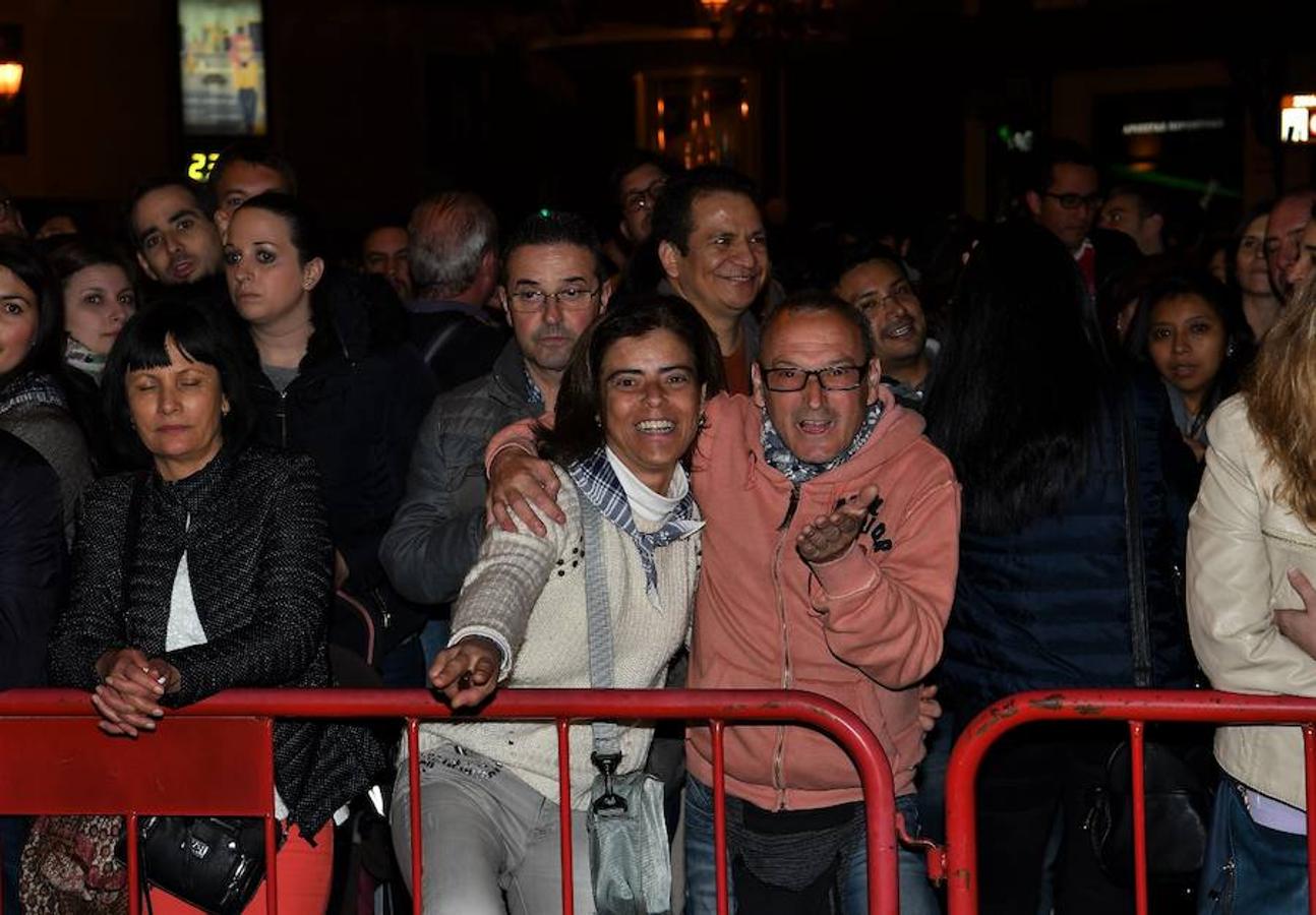 Fotos de la mascletà nocturna del sábado 11 de marzo. Fallas 2017