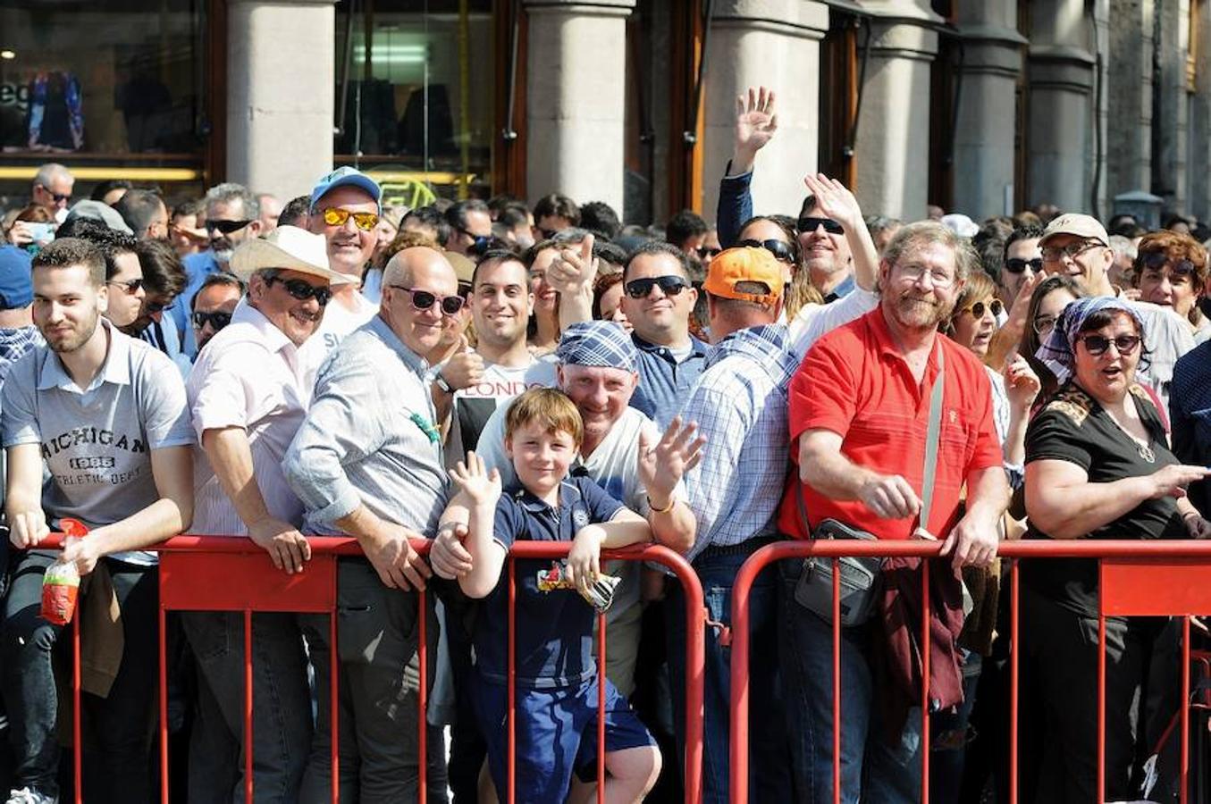 Fotos de la mascletà del domingo 12 de marzo de Pirotecnia Valenciana