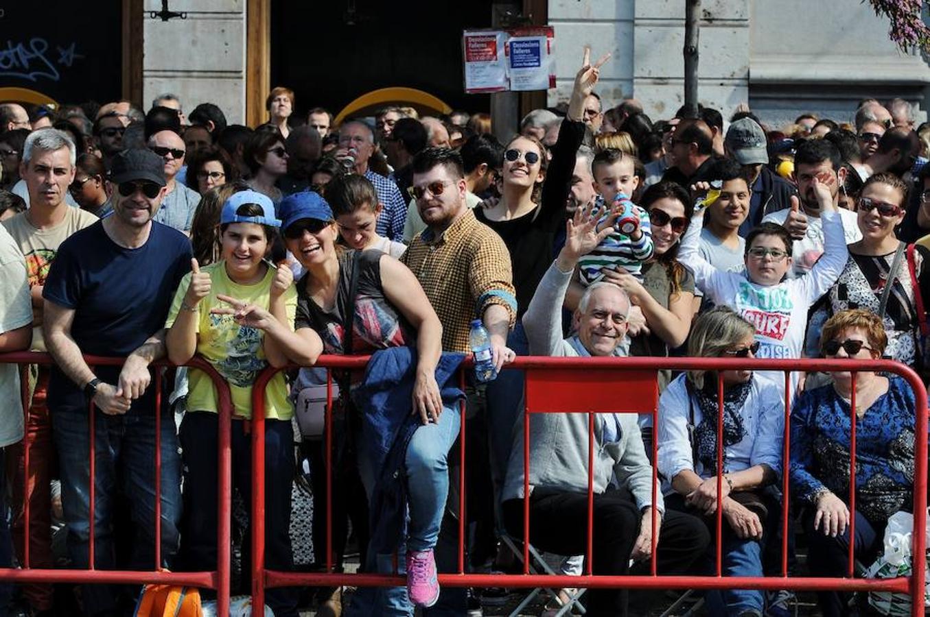 Fotos de la mascletà del domingo 12 de marzo de Pirotecnia Valenciana