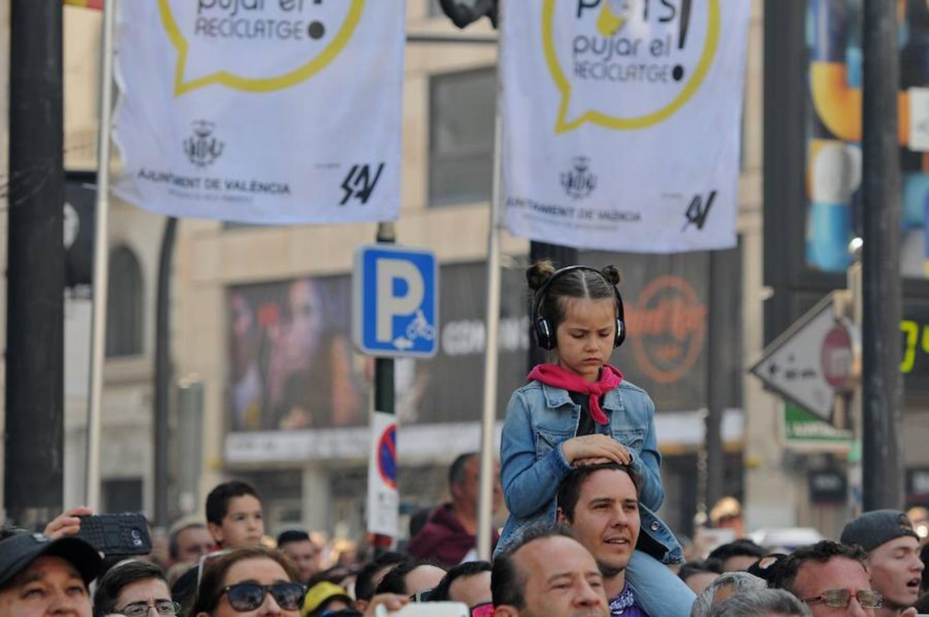 Fotos de la mascletà del domingo 12 de marzo de Pirotecnia Valenciana