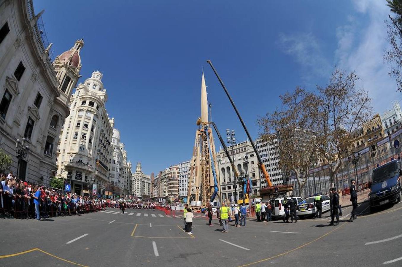 Fotos de la mascletà del domingo 12 de marzo de Pirotecnia Valenciana