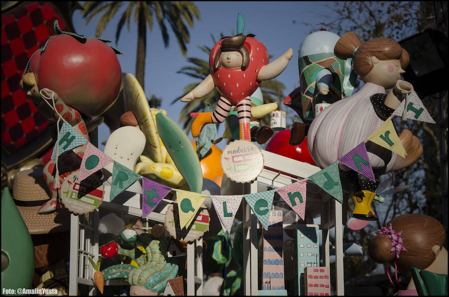 Fotos de la falla infantil de Falla Exposición 2017