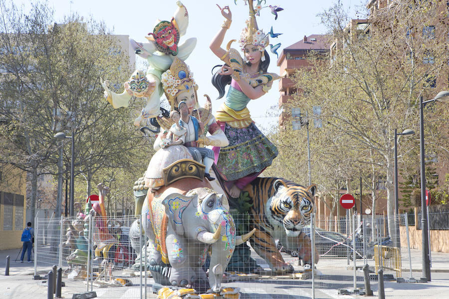 Falla Santa Genoveva Torres - Arquitecto Tolsa-Alfahuir