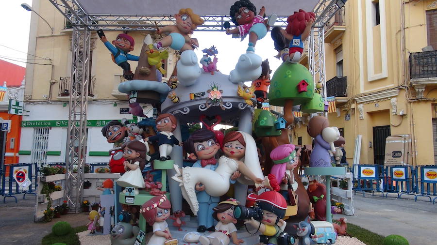 Fotos de la falla infantil de Falla Zapadores 2017