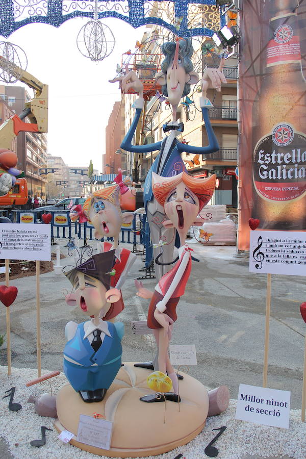 Fotos de la Falla Monestir de Poblet - Aparicio Albiñana 2017