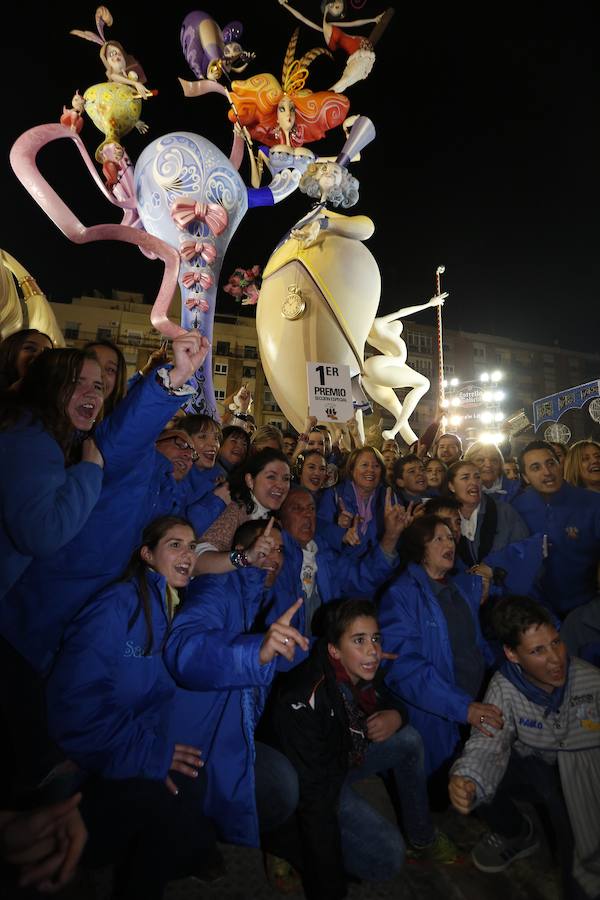 Fotos de la celebración en L&#039;Antiga de Campanar, mejor falla de Especial de 2017