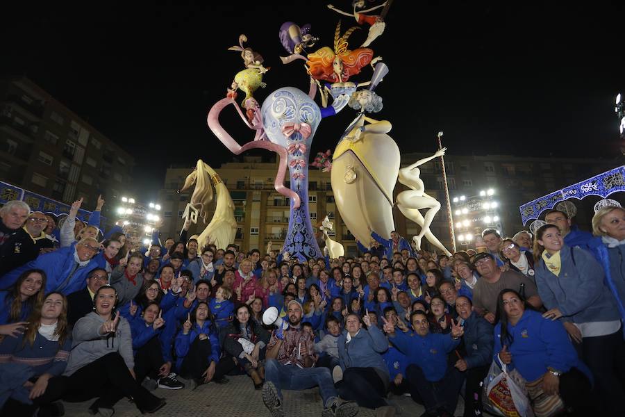 Fotos de la celebración en L&#039;Antiga de Campanar, mejor falla de Especial de 2017