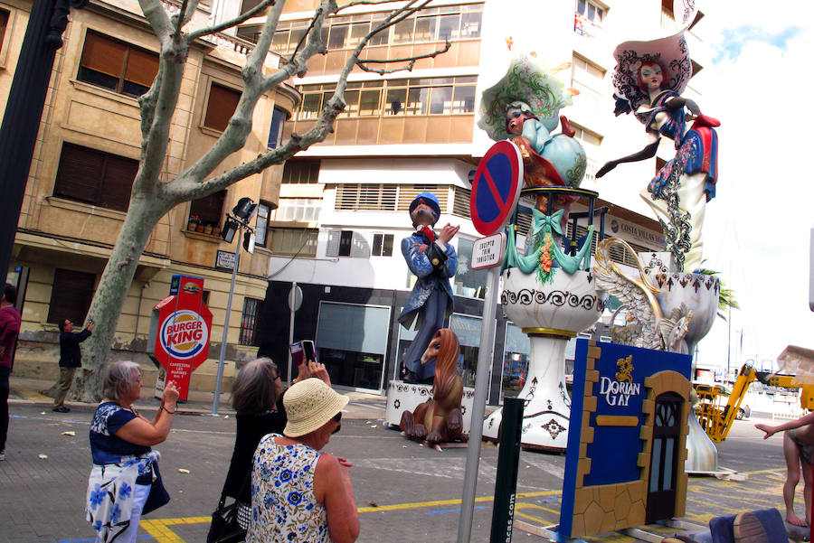 Fotos de las fallas de especial de Dénia