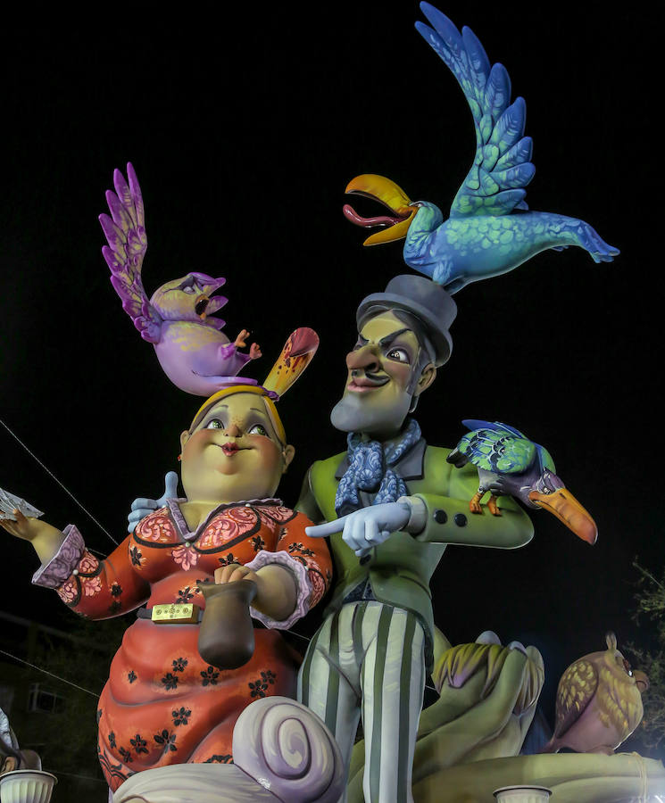 Falla Just Vilar-Mercat del Cabanyal José López Ibáñez