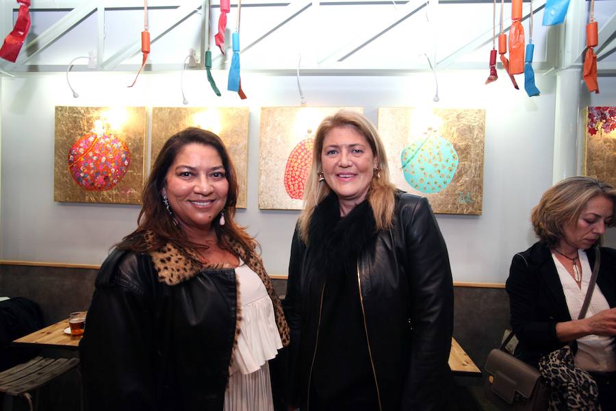 Fotos de la inauguración de la exposición de Josita Boluda