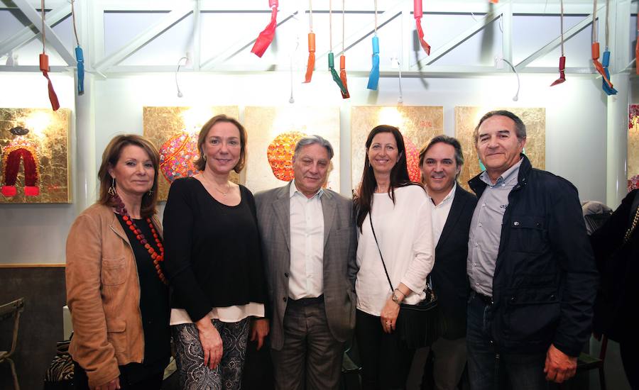 Fotos de la inauguración de la exposición de Josita Boluda