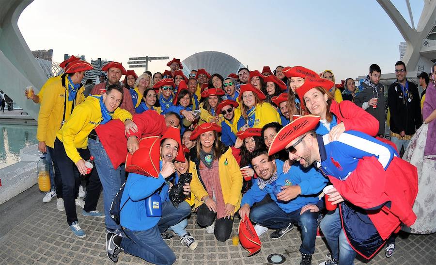 Fotos de la recogida de los ninots en la Exposición del Ninot 2017