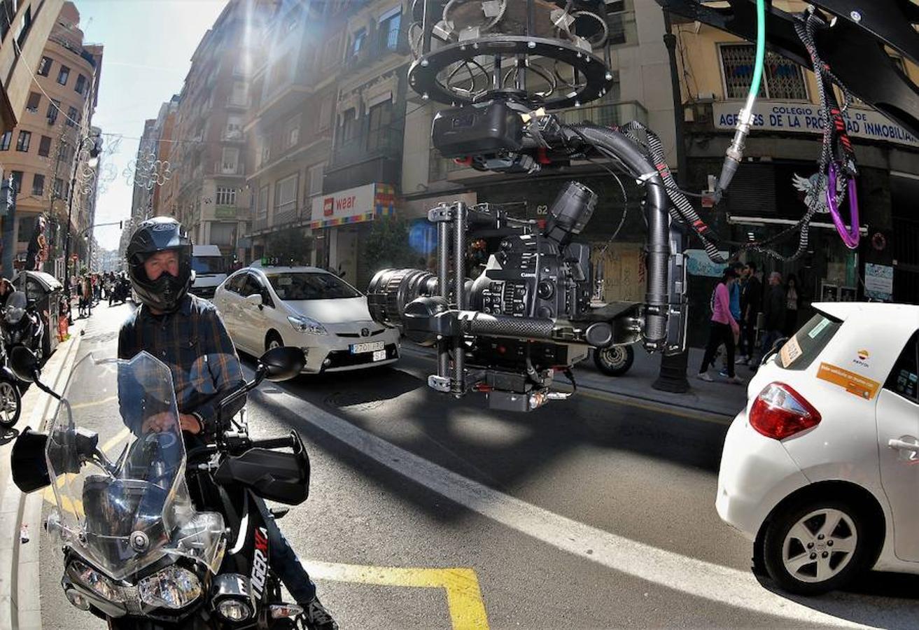 Los actores de Daryl y Negan, de &#039;The Walking Dead&#039;, en la mascletà de Valencia