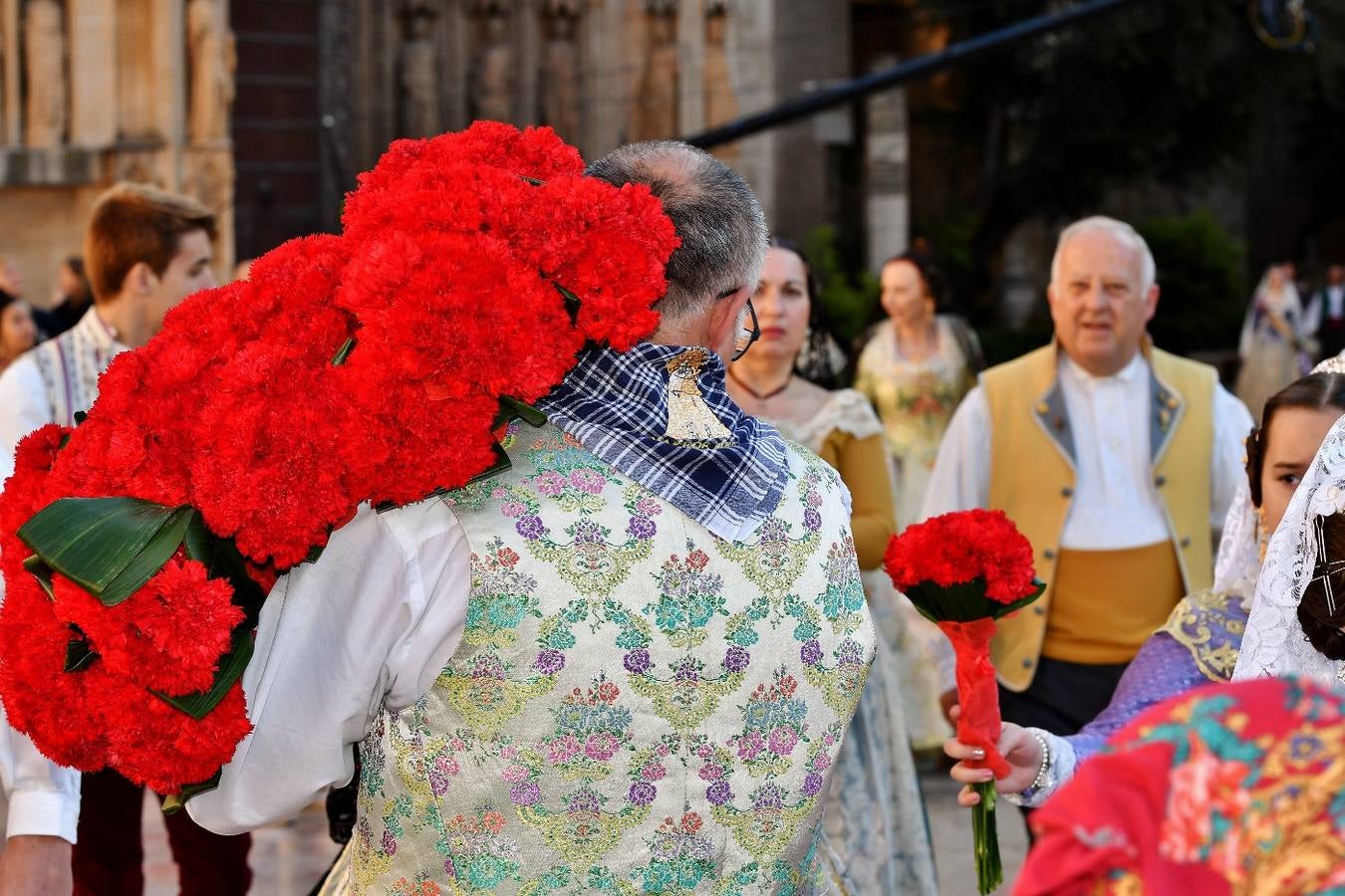 Fotos de la Ofrenda de las Fallas 2017 de hoy viernes (1)