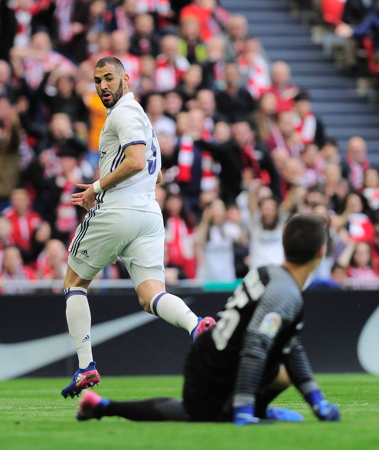 El Athletic-Real Madrid, en imágenes