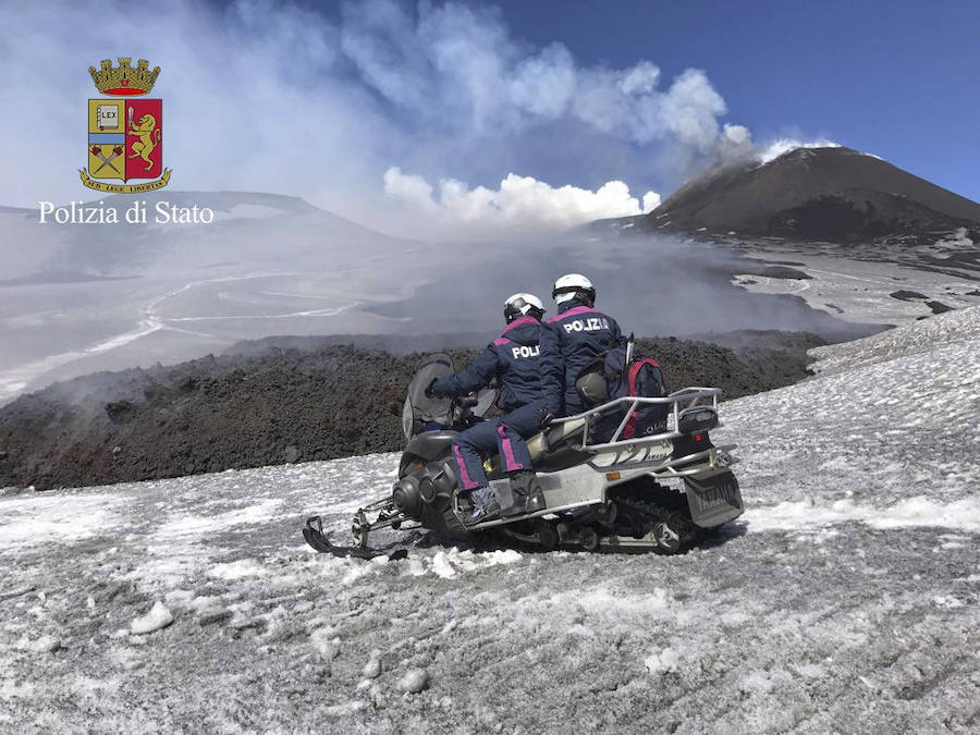 Fotos del volcán Etna