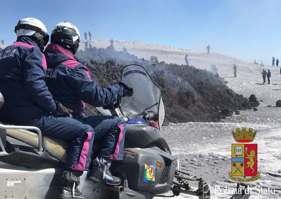 Fotos del volcán Etna