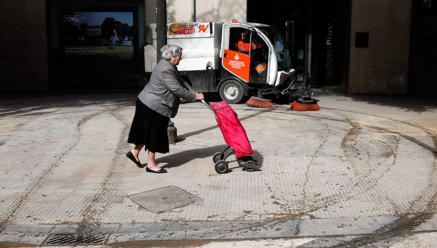 Fotos de Valencia el día después de la Cremà