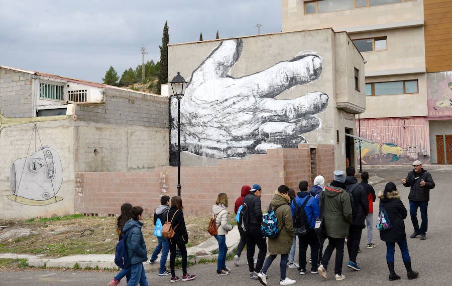 Fotos del arte urbano de Fanzara (Castellón)