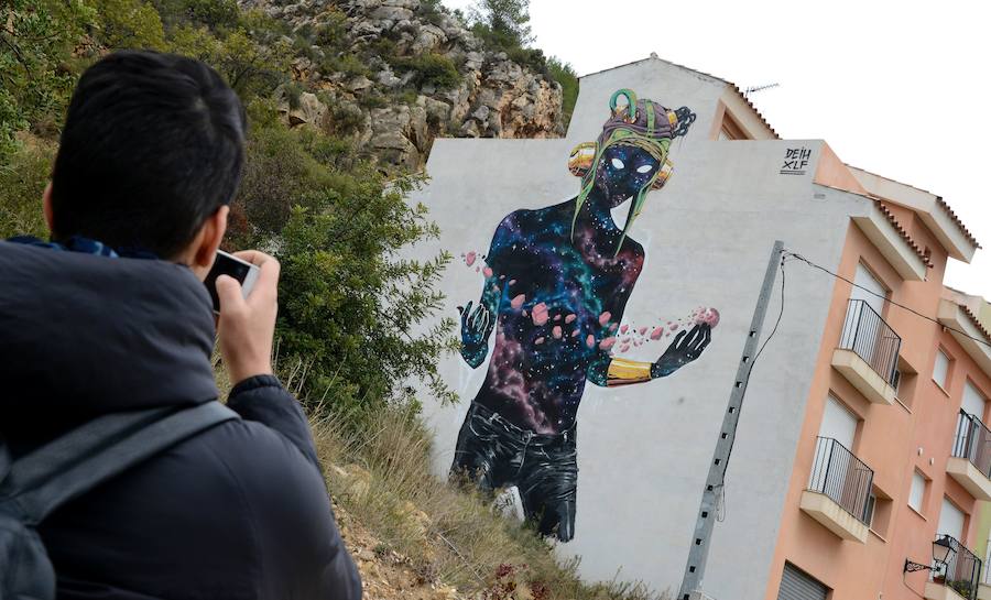 Fotos del arte urbano de Fanzara (Castellón)