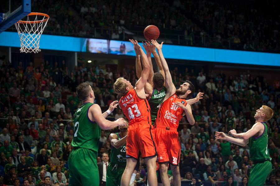 El segundo partido de la Final de la Eurocup, en imágenes