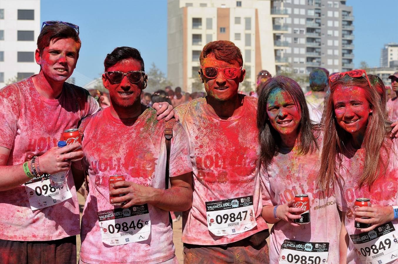 Fotos de la carrera Holi Run de Valencia