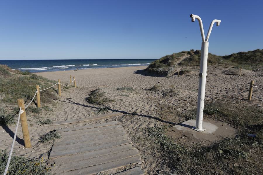 Fotos de las obras de reconstrucción de El Saler