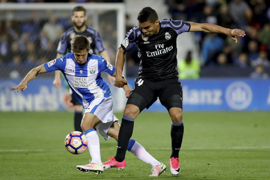 El Leganés-Real Madrid, en imágenes