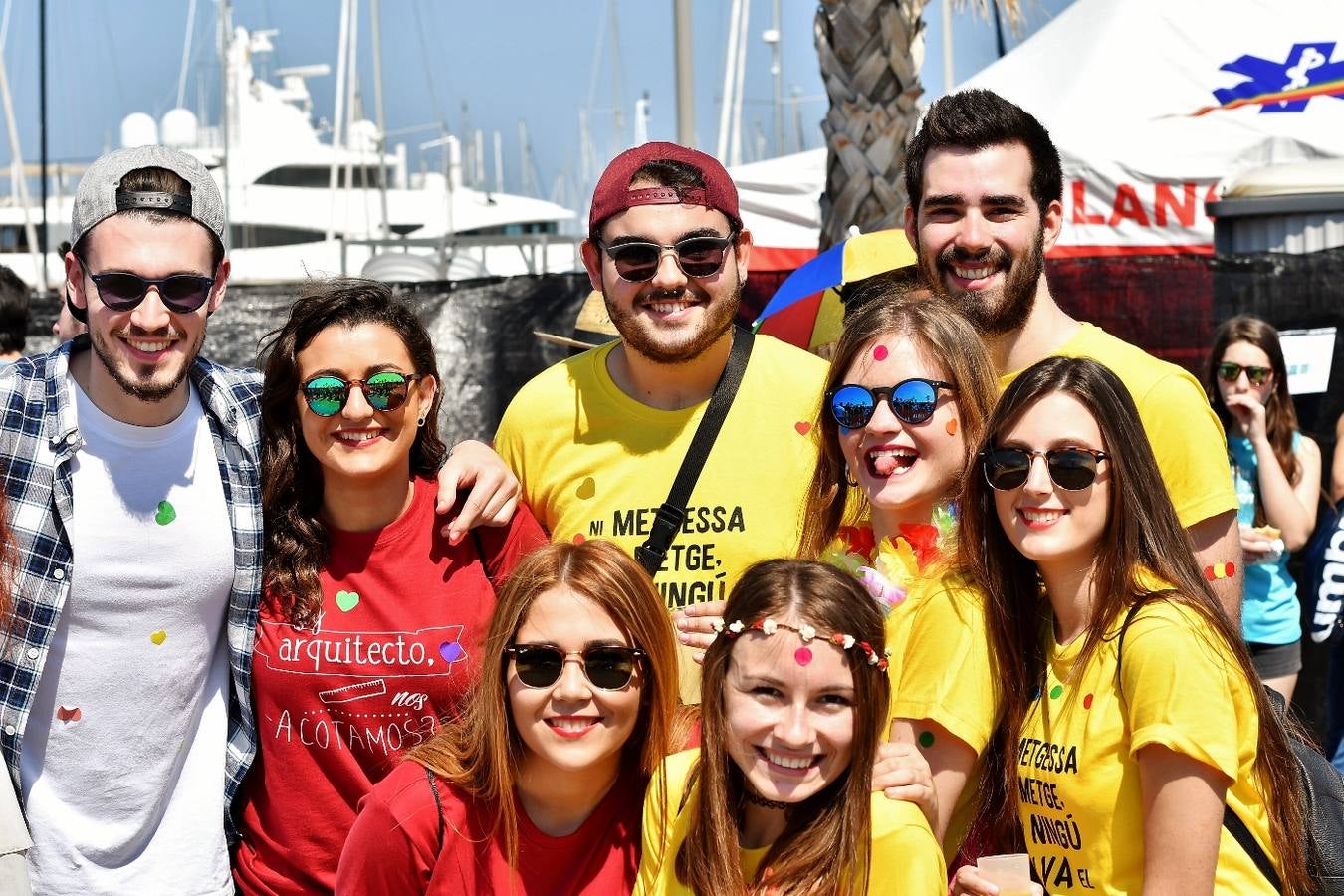 Fotos de las paellas universitarias en Valencia