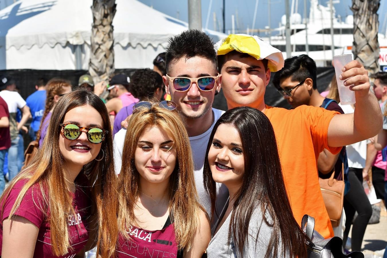 Fotos de las paellas universitarias en Valencia