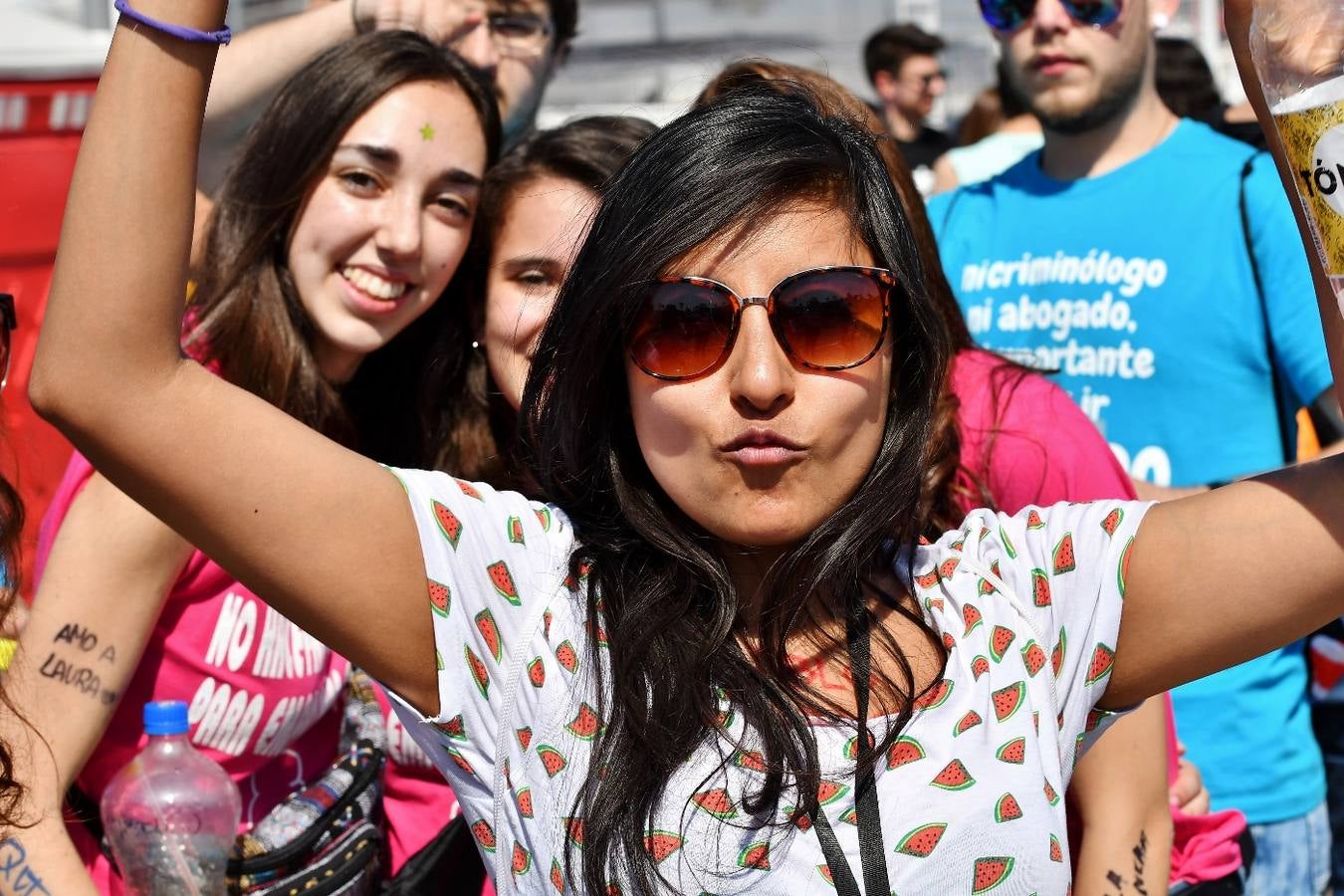 Fotos de las paellas universitarias en Valencia