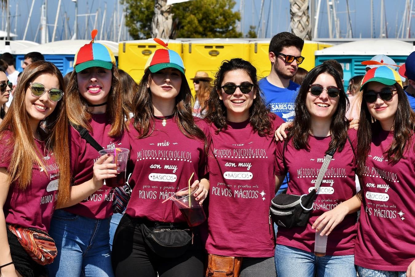 Fotos de las paellas universitarias en Valencia