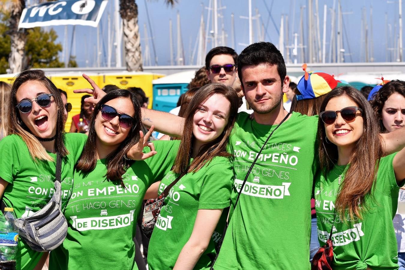 Fotos de las paellas universitarias en Valencia