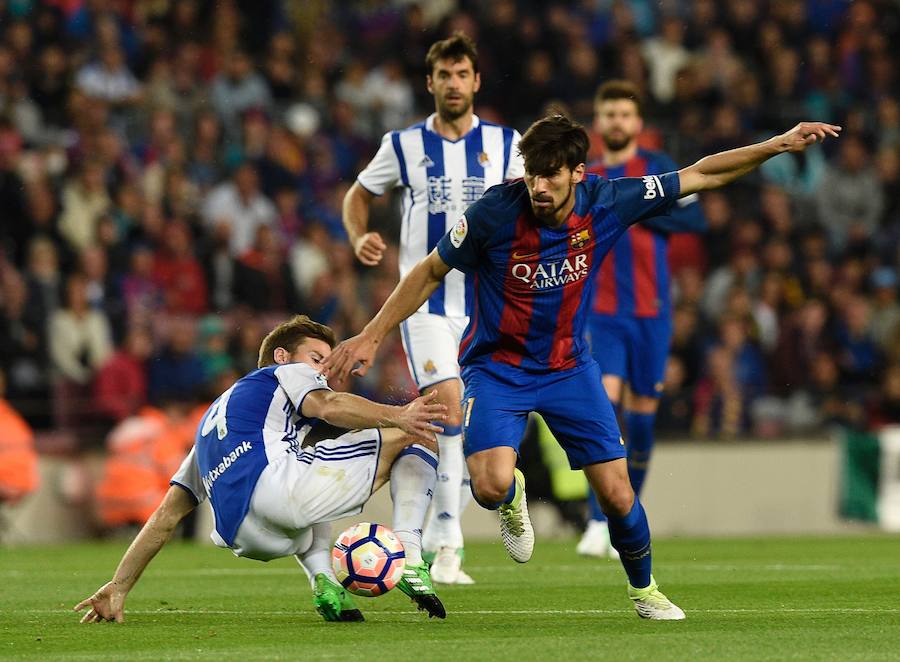 El Barcelona-Real Sociedad, en imágenes