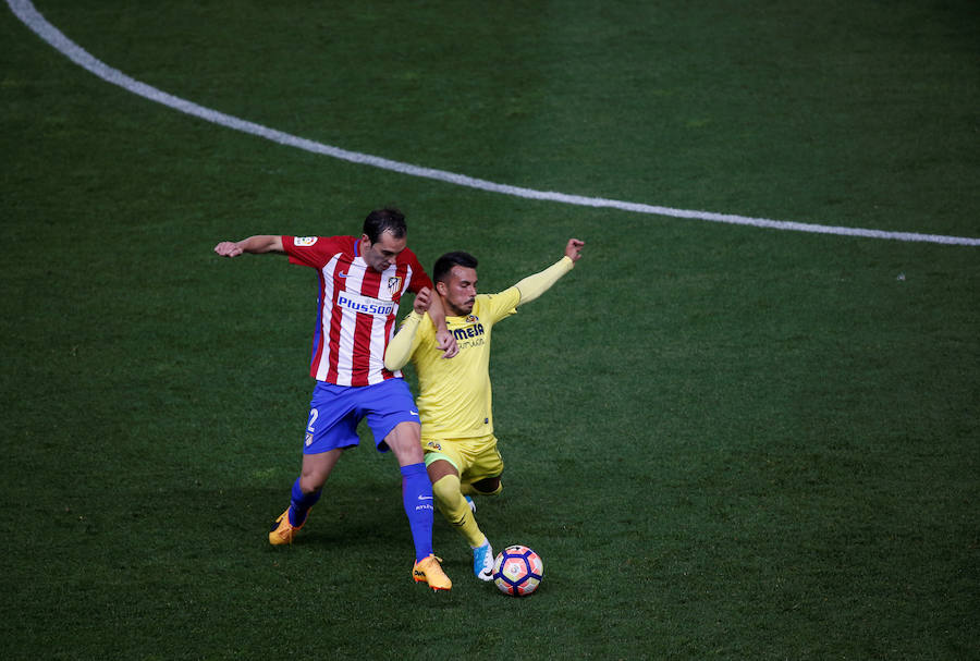 El Atlético-Villarreal, en imágenes