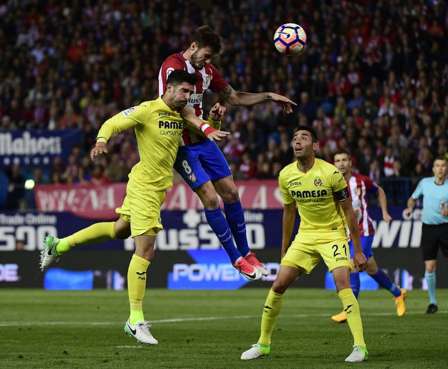 El Atlético-Villarreal, en imágenes