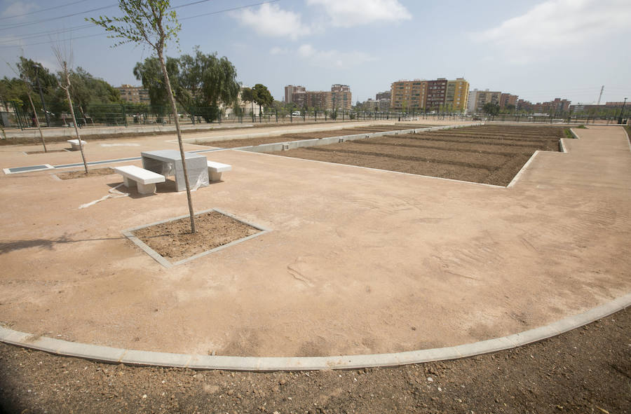 Fotos del nuevo parque en Malilla