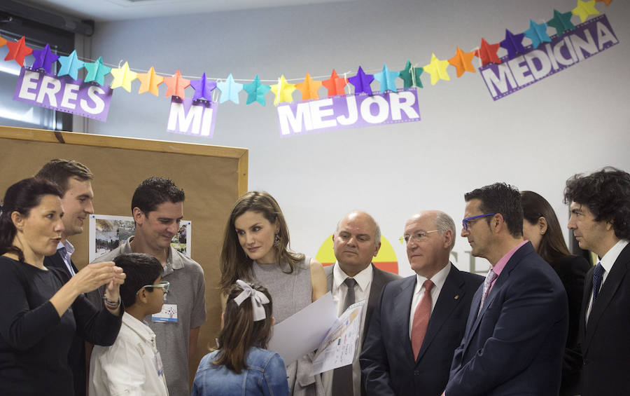 Fotos de Letizia Ortiz en el CEU-Cardenal Herrera