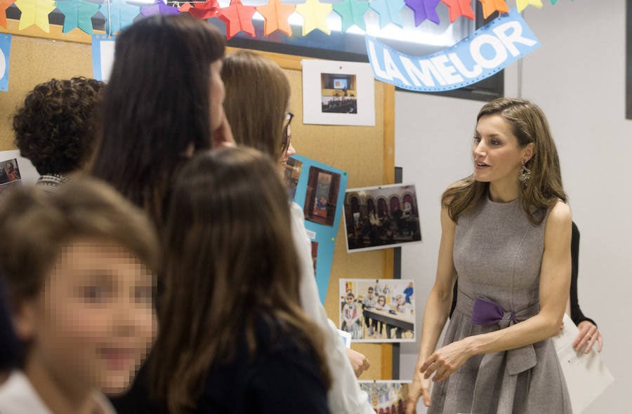 Fotos de Letizia Ortiz en el CEU-Cardenal Herrera