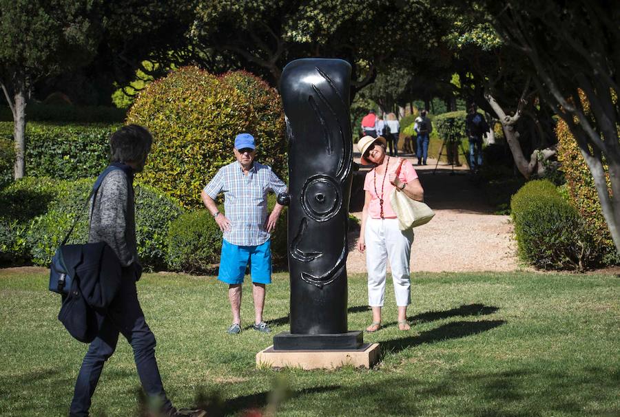 Fotos de los jardines del Palacio de Marivent