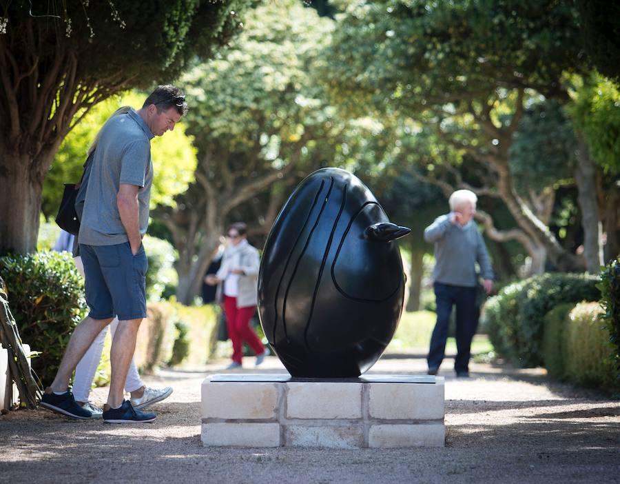 Fotos de los jardines del Palacio de Marivent