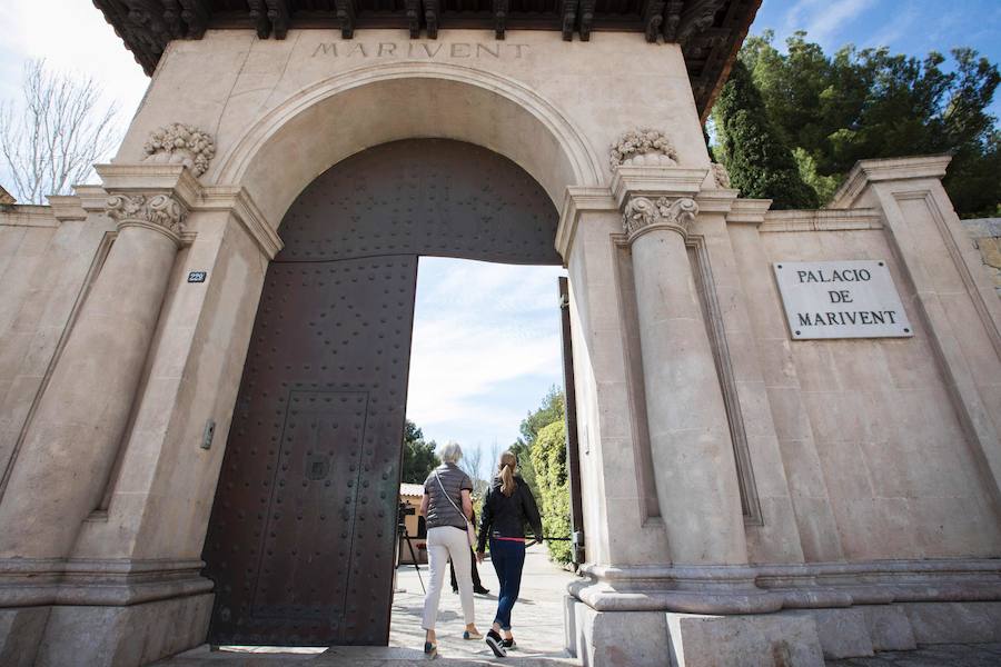 Fotos de los jardines del Palacio de Marivent