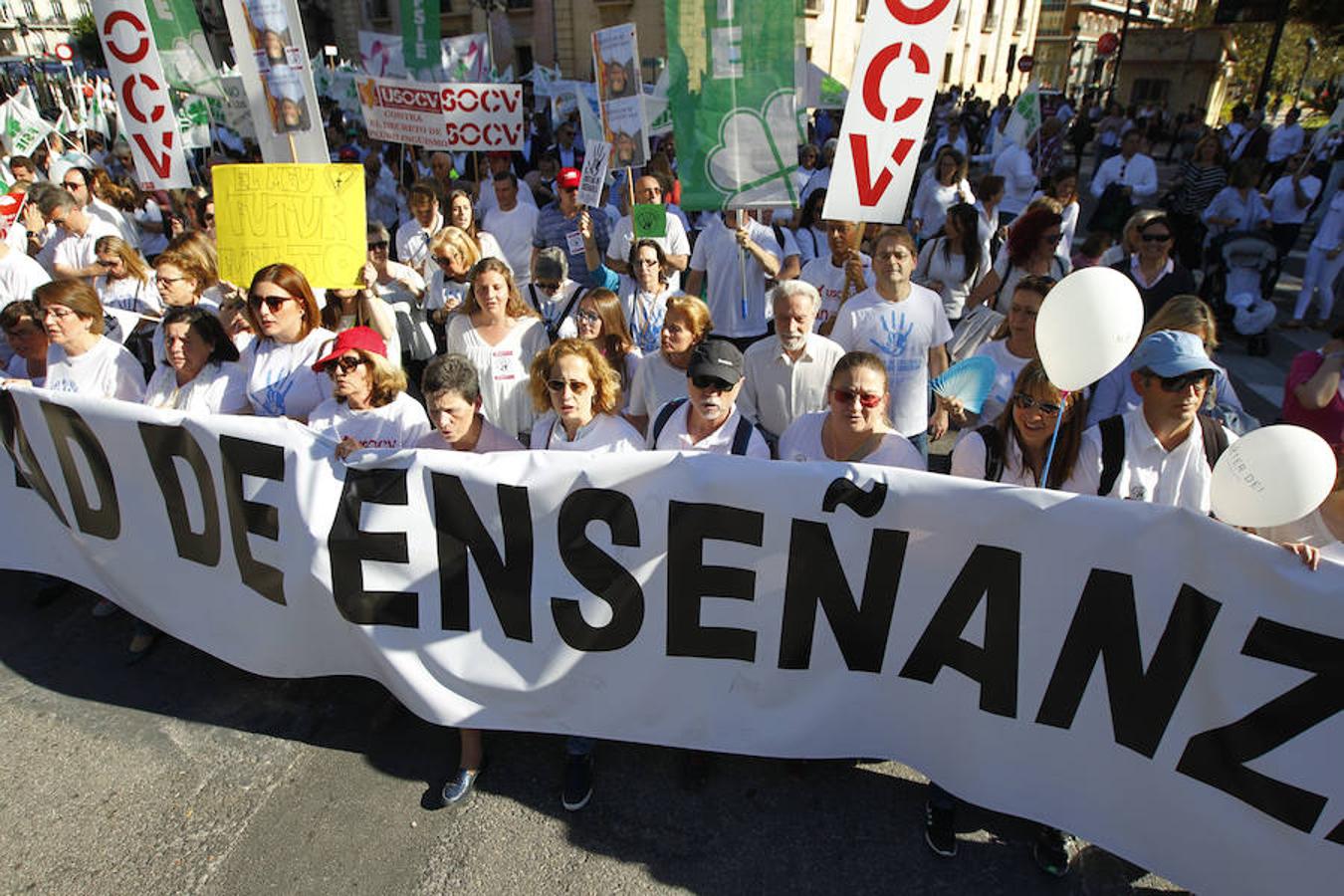 Fotos manifestación por la libertad educativa (I)