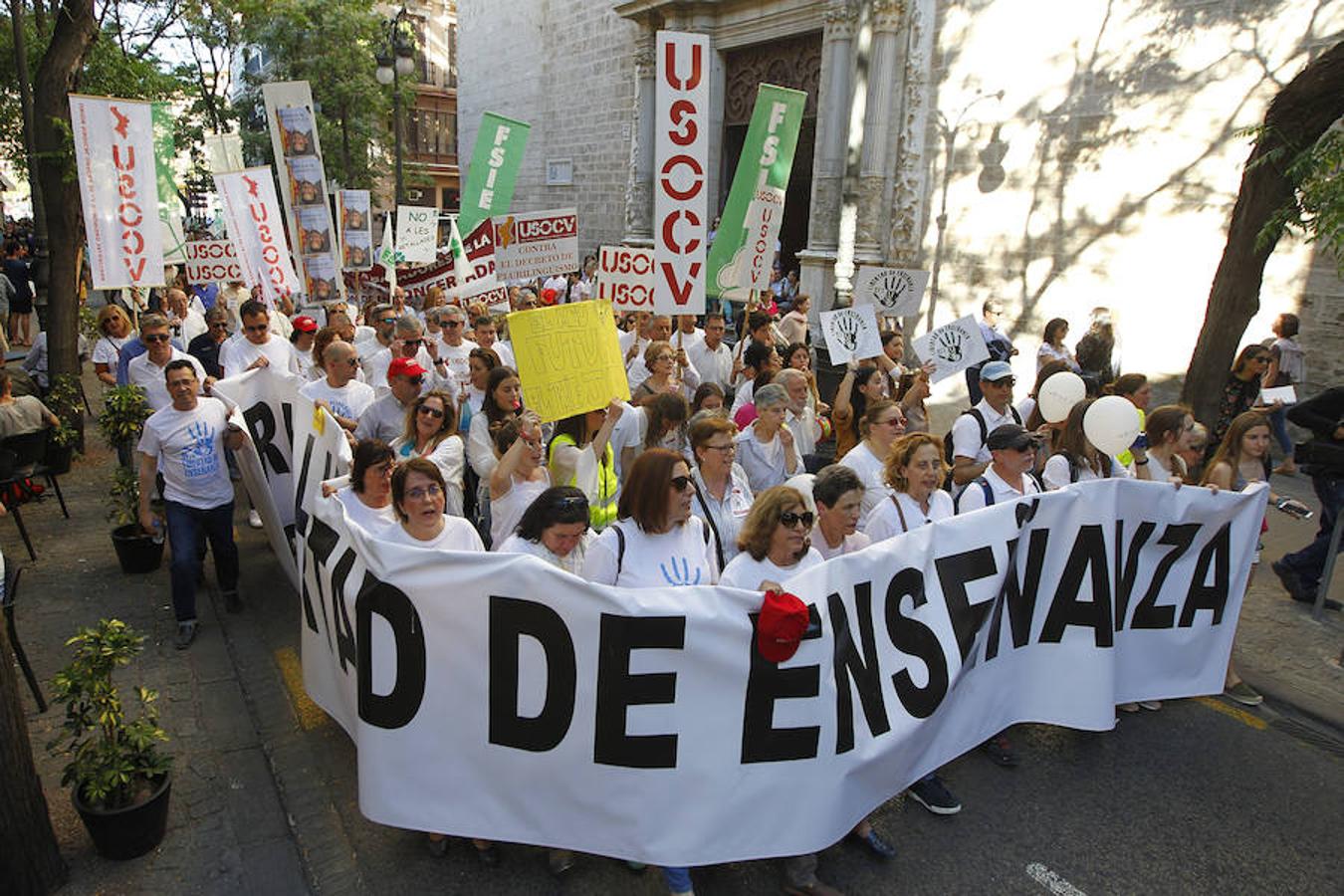 Fotos manifestación por la libertad educativa (I)